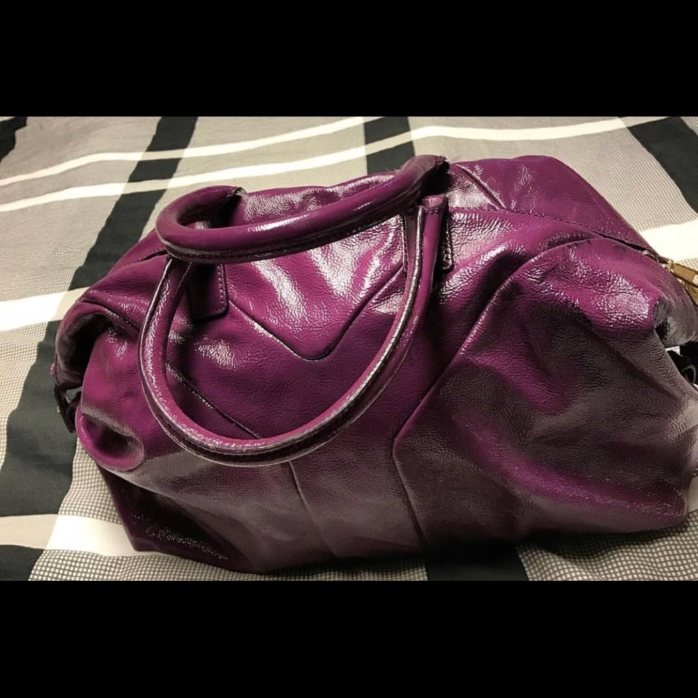 Saint Laurent purple bag